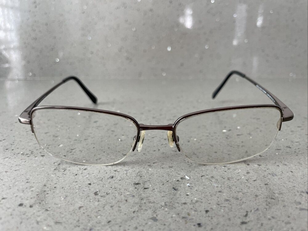 Revolution Eyeglasses Frames ONLY REV566 54-18-140 Gunmetal #6 705 722 half rim